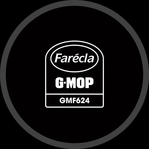 FARÉCLA-Boina  espuma preta G MOP  FINISHING  6"/150
