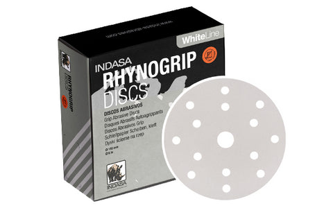 Disco velcro Rhynogrip White Line 125mm